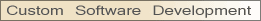 Custom Software Development